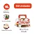 PDN2-CN - 100 un – Cinta Decorativa Natalina para Embalagem PDN-2 Coleção Surpresa de Natal – Faixa Temática para Bolos e Tortas - Imagem 1