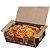 BA1- 100 un – Embalagem Antivazamento Caixa Kraft 750ml Forneável para Delivery - Imagem 21