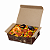 BA1- 100 un – Embalagem Antivazamento Caixa Kraft 750ml Forneável para Delivery - Imagem 2
