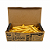 H16K - 100 – Caixa para Lanche e Combos Delivery em Papel Kraft Impermeável 24x12x8 cm - Imagem 6