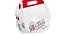 K1 - Embalagem para Kit Lanche 100 Unidades com Alça Ideal para Lanchonetes Aniversários e Delivery - Imagem 5