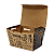 FV6K - 100 – Caixa para Porções Delivery em Papel Kraft com Película Antigordura 130g - Imagem 9