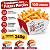 F5 - 100 un – Embalagem Estilo Barquinha em Papel para Porções e Batata Frita até 240g - Imagem 1