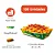 FT05- 100 unid - Bandeja para comida com molho descartável 600g Copa - Imagem 1