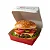 PD200 -100 unid - Caixa Embalagem Hamburguer Delivery Mc - Imagem 2