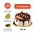 PD295CB - 10 unid - Cakeboard dourado para bolos confeitados - Imagem 1