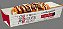 D1 - 100 un – Embalagem Caixa para Hot Dog, Churros, Cachorro Quente em Papel Triplex Fácil Montagem - Imagem 8