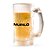 Caneca Chopp de Vidro 475ml Personalizar - Darosaa - Imagem 1