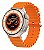 Smartwatch S9 Ultra Pro Amoled Laranja Redondo - Imagem 8