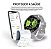 Smartwatch Hw28 Prata com NFC Resistente a respingo d'água - Imagem 4