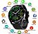 Smartwatch Hw28 Prata com NFC Resistente a respingo d'água - Imagem 8