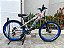 Bicicleta Aro 26 Viking X Tuff 25 Freeride Cinza Azul 1x7v - Imagem 1