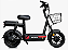 Bicicleta Elétrica Yoo Y200 Preto/Vermelho - Imagem 1