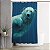 Cortina Para Box 1,40x1,80m Synth Urso Polar - Imagem 1