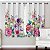Cortina Synth 1,50x2,40m Floral 02 - Imagem 1