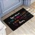 Tapete Decorativo 60x40cm Aqui Moram "Personalizado" - Imagem 1