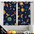 Cortina (Blackout) Synth Kids 1,50x2,40m Space Kids 08 - Imagem 1
