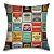 Capa de Almofada Decorativa 45x45cm Ladrilhos | Estampa Exclusiva Synth Decor - Imagem 7