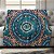 Manta Decorativa Synth 130x150cm Mandala Moderna - Imagem 1