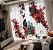 Cortina Floral Oriental Sob Medida | 1,50x2,40 e 2,50x2,90 | Comum ou Blackout - Imagem 1