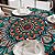 Toalha de Mesa Synth 140x140cm Mandalas - Imagem 2
