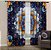 Cortina Synth 2,50x2,80m Mandala 85 - Grátis Capa de almofada com a mesma estampa - Imagem 1