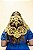 Mantilha Medalhão Preta com Dourado - Imagem 3