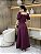 Vestido Flores Marsala - Imagem 2