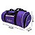 Bolsa treino esporte porta tênis roxa - Imagem 2
