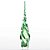 Gota de Decoração em Murano - Verde Esmeralda - Screw - Tam P - Imagem 1