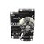 Copo Térmico Gluck CT Future Skull Division Warrior 591ML Black - Imagem 1