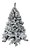 Árvore de Natal Nevada Polo Norte 180cm c/65 - Imagem 1