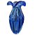 Vaso de Decoração em Murano - Isis - Azul Oxford - M - Imagem 1