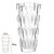Vaso Cristal Ecologico 0,8CM (Transparente) 29cm - Imagem 1