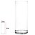 Vaso de Vidro Cilindro Transparente - 50cm - Imagem 1