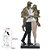 Escultura Decorativa Poliresina Casal 25,5X11X8cm - Imagem 1