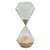 Ampulheta Decorativa em Vidro Areia Bege Diamond - 15 Minutos - Imagem 1