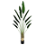 Planta Artificial Palmeira Viajante com Pote x10 (VERDE) 2,1MT - Imagem 1