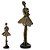 Escultura Decorativa em Poliresina Fada (Colorido) 27 x 9,5 x 8,5cm - Imagem 1