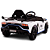 Carrinho Elétrico Infantil Lamborghini Aventador Branca - Imagem 2
