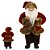 PAPAI NOEL NATAL EM PE C/LED (VERMELHO MARROM) 40cm - Imagem 1