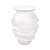 642290 - Vaso em Vidro Incolor Fosco com Detalhes G - Imagem 1