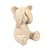 66440 - Escultura Urso Cego em Resina Bege - Imagem 1