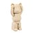 66433 - Escultura Urso Surdo em Resina Bege - Imagem 1