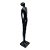 72135 - Escultura em Resina Preta - Imagem 1