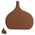 VASO DECORATIVO POLIRESINA (TERRACOTA) 26,7X25,5cm 7,8 - Imagem 1