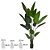 A.BANANEIRA DE JARDIM PU C/POTE X15 (VERDE) 2,5m - Imagem 1