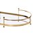 Bandeja em Metal com Espelho – 5,5x34x19cm - Imagem 3