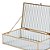 Caixa em Vidro com Metal – 6,5x25x15,5cm - Imagem 3