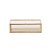 Caixa em Vidro com Metal e Forro de Linho – 6,5x21x13cm - Imagem 1